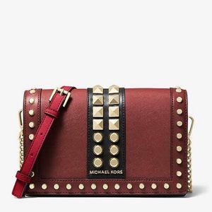 MICHAEL KORS Jet Set Studded crossbody bag